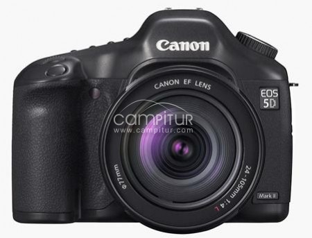 	 cañones EOS 5D Mark II con lente  Procesador de imagen DIGIC 4 de Conversión A / D de 14 bits Tama