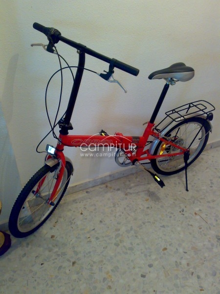 bicicleta urbana pegable