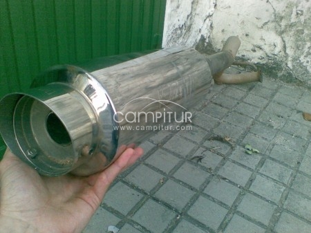 tubo de escape isotta renault clio