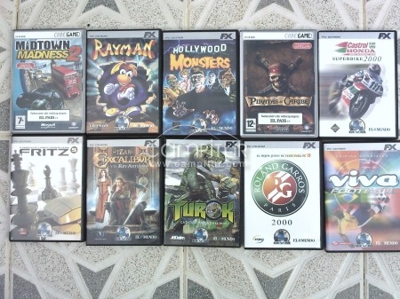 Vendo videojuegos de PC