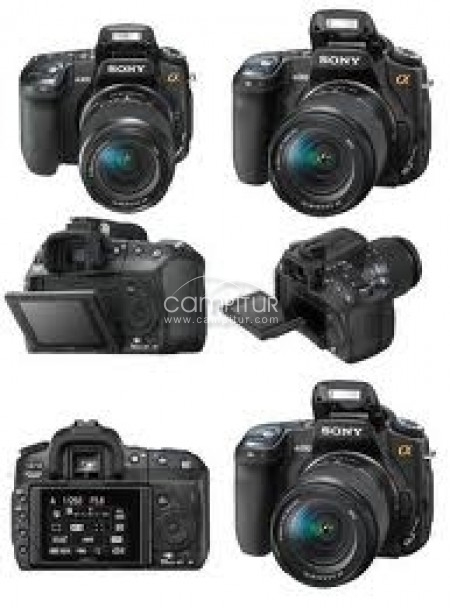 Vendo camara sony alpha A300k‏