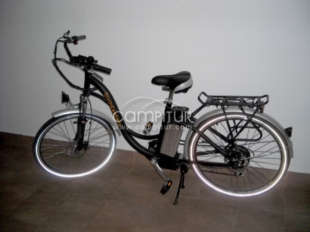 Vendo bicicleta eléctrica de aluminio