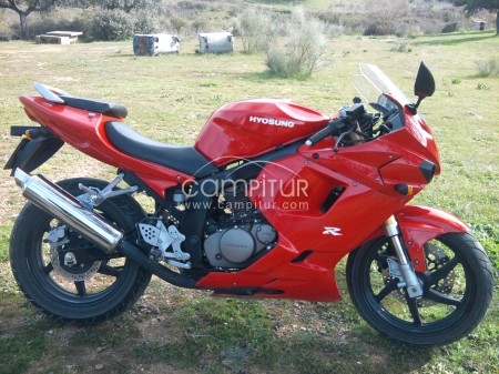 hyosung gt 125 r con 3700km