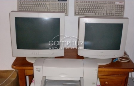 Monitores e impresora