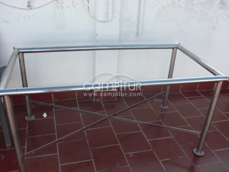 vendo mesa de acero inoxidable