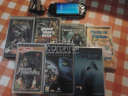 Psp 3000 sin piratear + 6 juegos