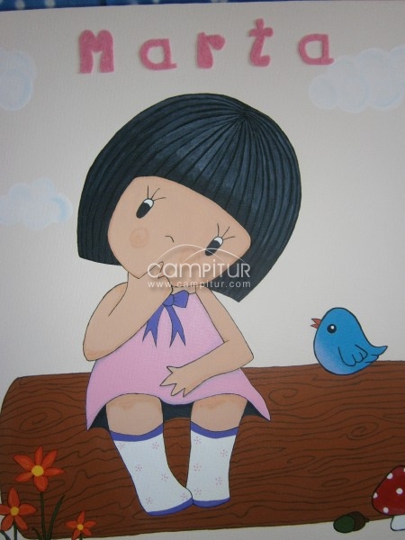 PINTO CUADROS PERSONALIZADOS INFANTILES POR ENCARGO