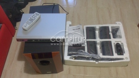EQUIPO HOME CINEMA 5. 1 MX ONDA MX-HT511+DVD SANYO