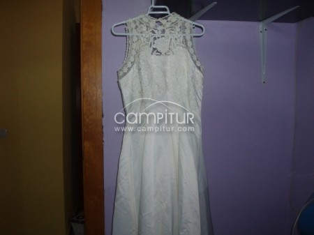 Traje de novia.