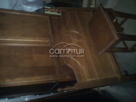 dormitorio de madera