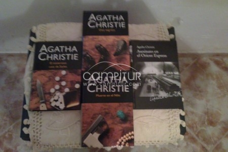 Lote de libros de Agatha Christie