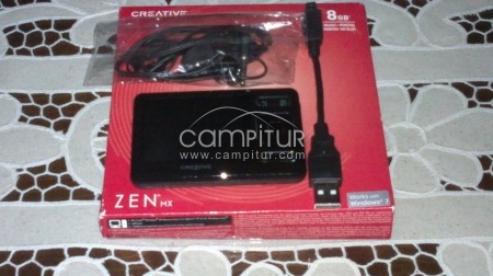 MP5 Creative ZEN mx 8GB