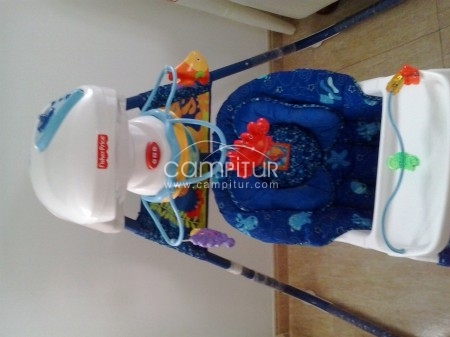 Foto 2 de columpio bebé acuario de fisher price