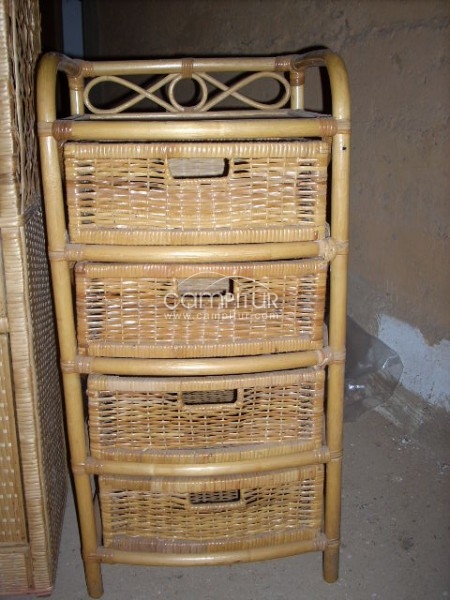 Cajonera de Mimbre