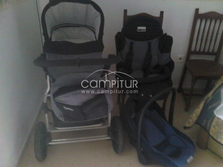 se vende carrito de bebe de tres ruedas