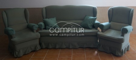 TRESILLO + 2 SILLONES