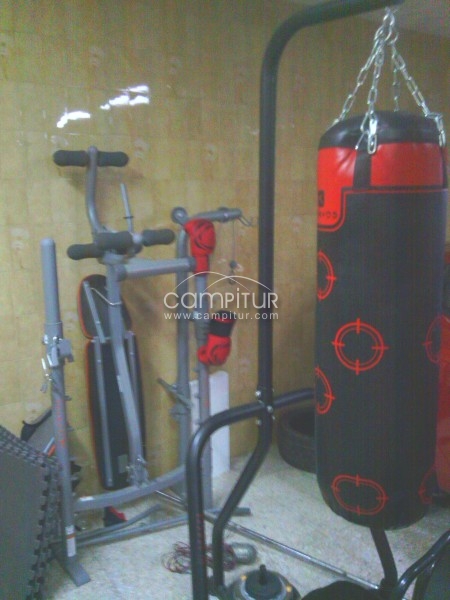 soporte saco boxeo