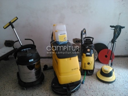 maquinaria profesional de limpieza