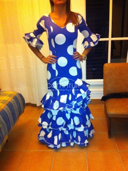 Traje flamenca seminuevo