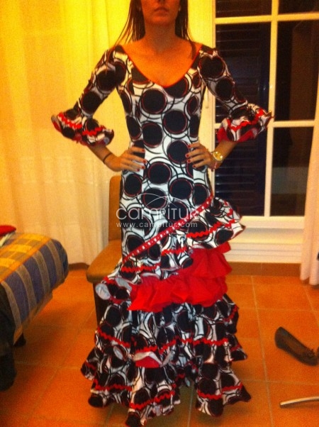 Traje de flamenca