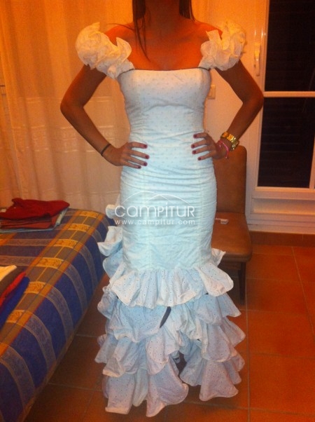 Traje de flamenca