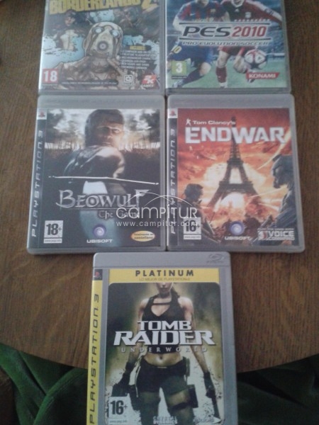 pack  de  juegos ps3