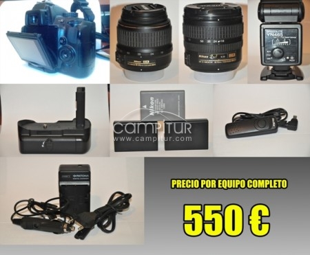 Equipo fotografico completo