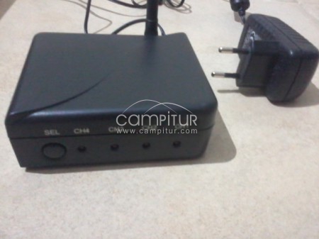 Foto 3 de Kit de videovigilancia color con faro halógeno 150W, sensor movimiento