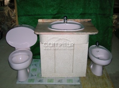 VENDO BAÑO ROSA