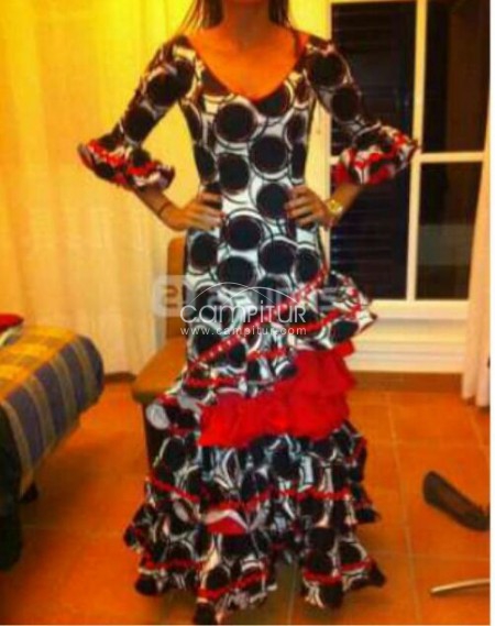 Traje flamenca