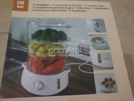 Cocedor a vapor, precintado de fábrica
