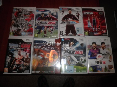 Vendo lote de juegos para Wii.