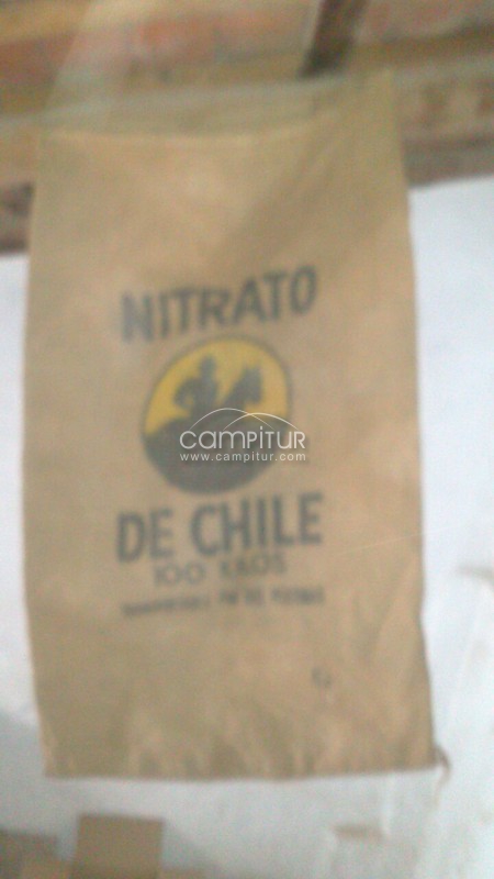 SACOS DE NITRATO DE CHILE