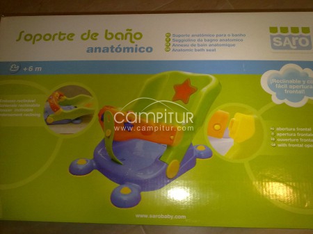 Soporte de baño para bebé