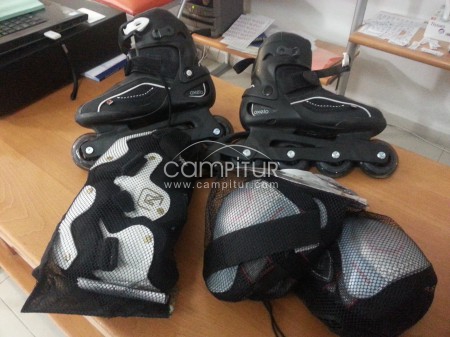PATINES SIN ESTRENAR CON PROTECCIONES