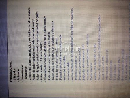 Foto 4 de SE VENDE ALARMA SPY 5000m NUEVA SIN USAR