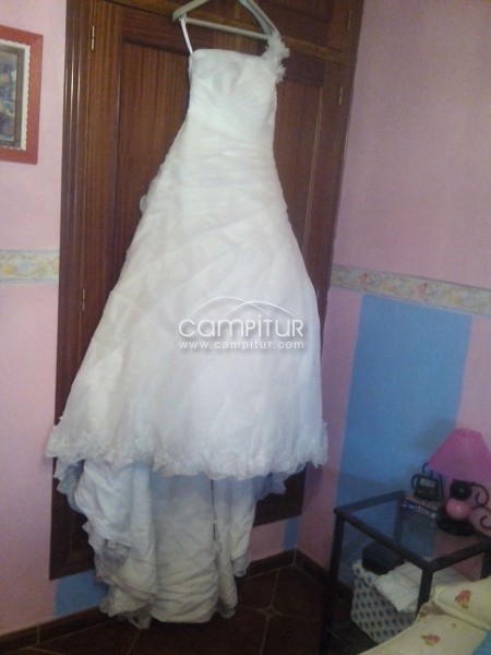 Vestido Novia Rosa Clará