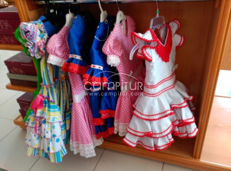 TRAJES DE SEVILLANA Y FLAMENCA