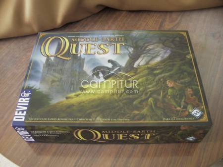 Juego de mesa de "El señor de los anillos"