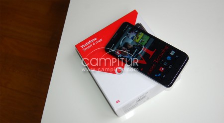 Se vende móvil Vodafone Smart 4 Max con 1 año de garantía