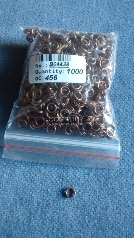 Foto 3 de Anillas para hacer bisutería en cobre rojo 