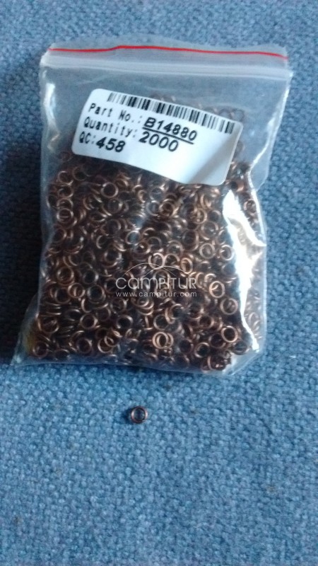 Foto 4 de Anillas para hacer bisutería en cobre rojo 