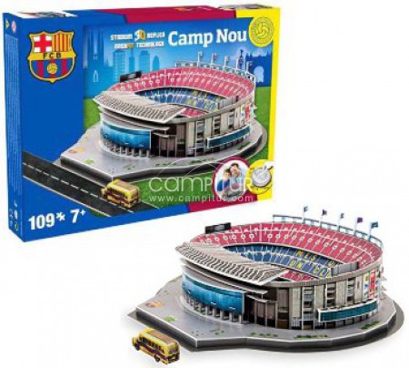 Puzzle 3D Estadio del F.C. Barcelona: Camp Nou 