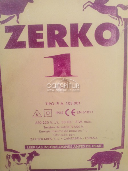 SE VENDE PASTOR ELECTRICO DE CALAMBRE A LUZ (ZERCO 1) 