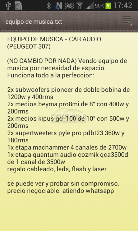 Foto 4 de Equipo de musica - car audio