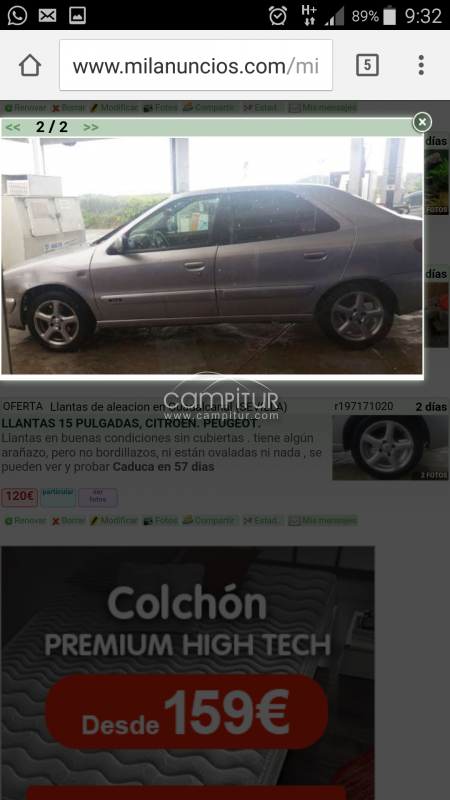 Foto 4 de Llantas 15 pulgadas, citroen peugeot o Renault 