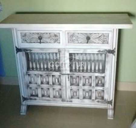 Se vende taquillón vintage completamente restaurado 