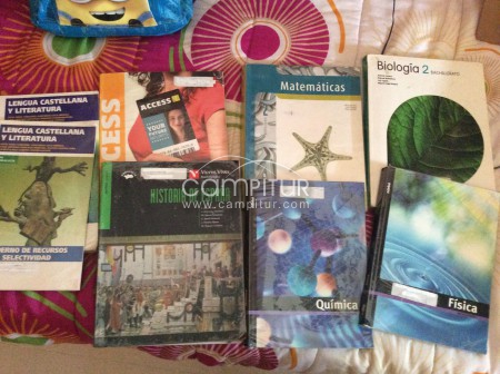 Libros de texto 2 bachillerato ciencias IES El carmen 