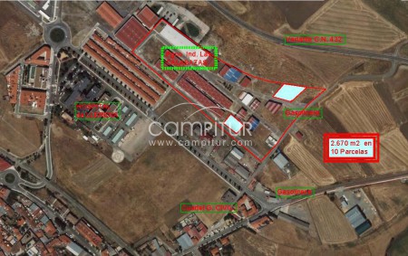 Parcelas en polígono Industrial de Las Calabazas. Localizaciones Excelentes 