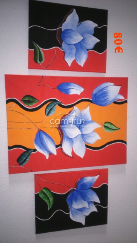 Se venden cuadros pintados a mano